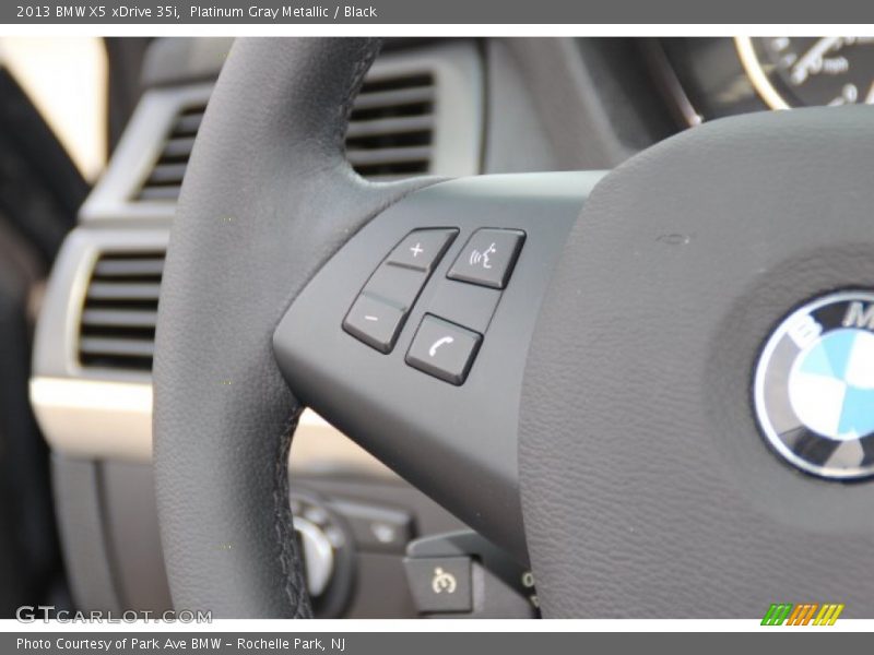 Platinum Gray Metallic / Black 2013 BMW X5 xDrive 35i