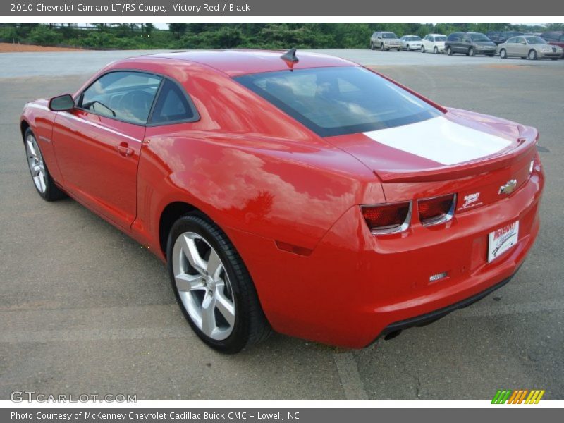 Victory Red / Black 2010 Chevrolet Camaro LT/RS Coupe