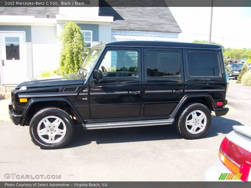 Black / Black 2002 Mercedes-Benz G 500
