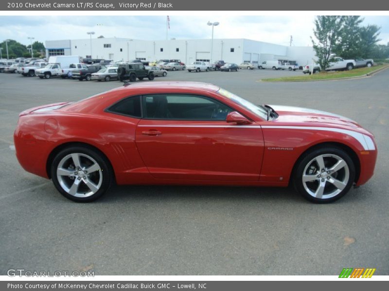 Victory Red / Black 2010 Chevrolet Camaro LT/RS Coupe