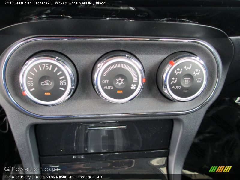 Controls of 2013 Lancer GT