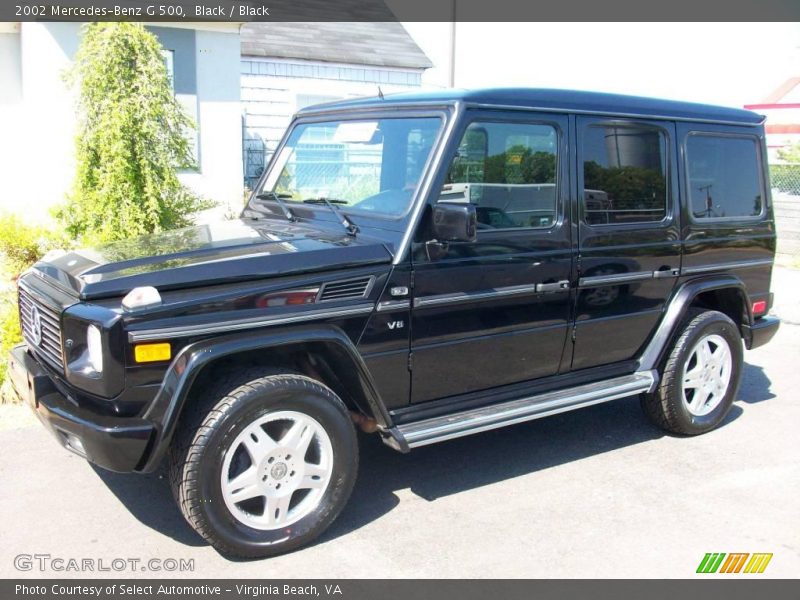 Black / Black 2002 Mercedes-Benz G 500