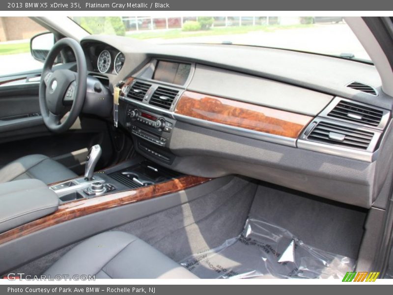 Platinum Gray Metallic / Black 2013 BMW X5 xDrive 35i