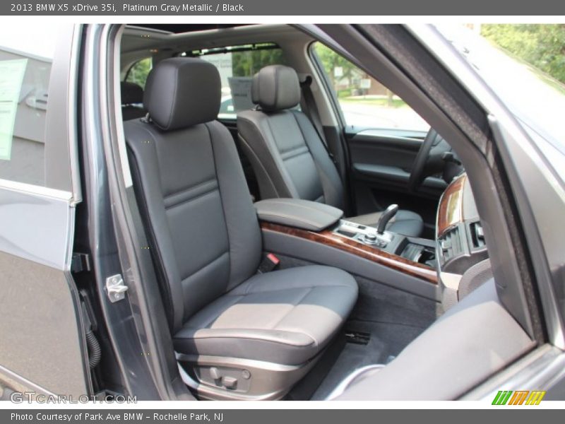 Platinum Gray Metallic / Black 2013 BMW X5 xDrive 35i