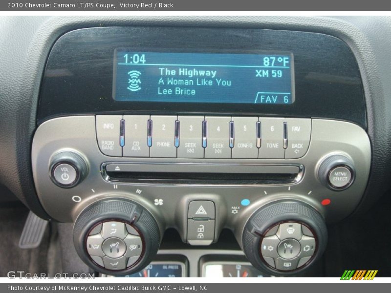 Victory Red / Black 2010 Chevrolet Camaro LT/RS Coupe