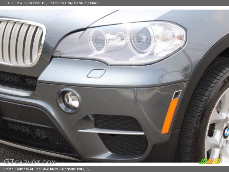 Platinum Gray Metallic / Black 2013 BMW X5 xDrive 35i