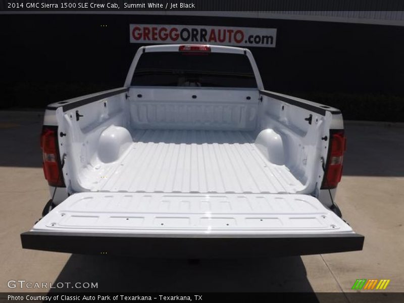 Summit White / Jet Black 2014 GMC Sierra 1500 SLE Crew Cab