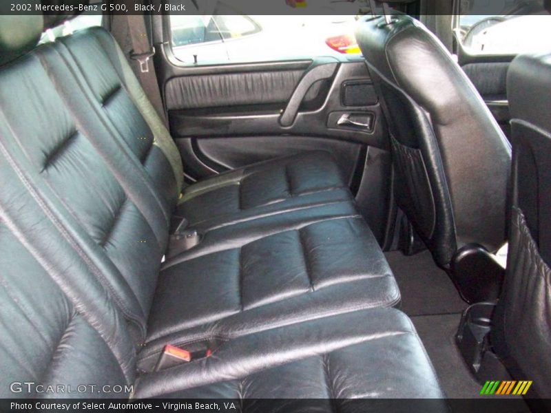 Black / Black 2002 Mercedes-Benz G 500