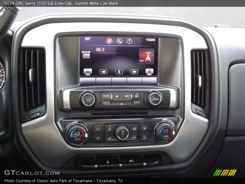 Controls of 2014 Sierra 1500 SLE Crew Cab