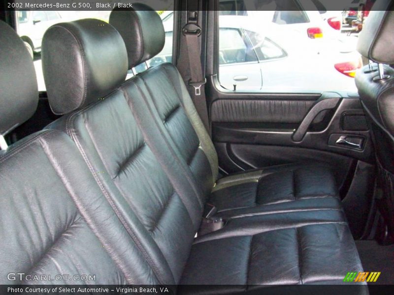 Black / Black 2002 Mercedes-Benz G 500