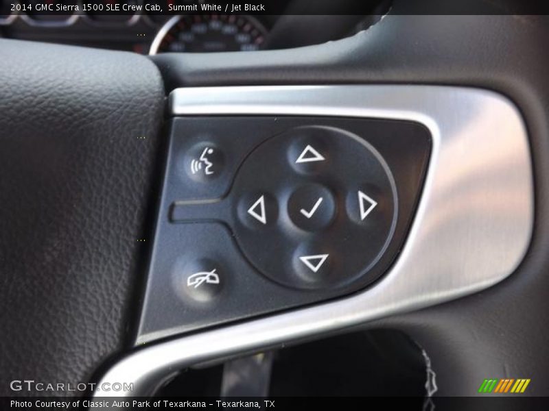 Controls of 2014 Sierra 1500 SLE Crew Cab