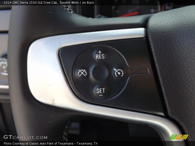 Controls of 2014 Sierra 1500 SLE Crew Cab