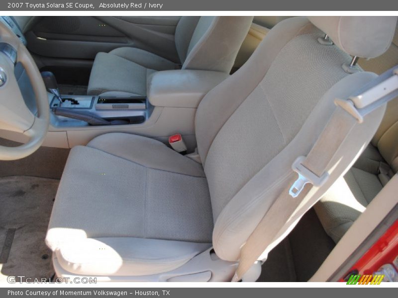 Absolutely Red / Ivory 2007 Toyota Solara SE Coupe