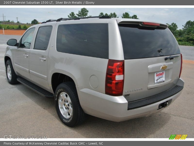 Silver Birch Metallic / Ebony 2007 Chevrolet Suburban 1500 LT