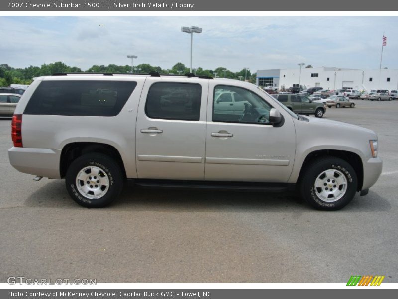 Silver Birch Metallic / Ebony 2007 Chevrolet Suburban 1500 LT