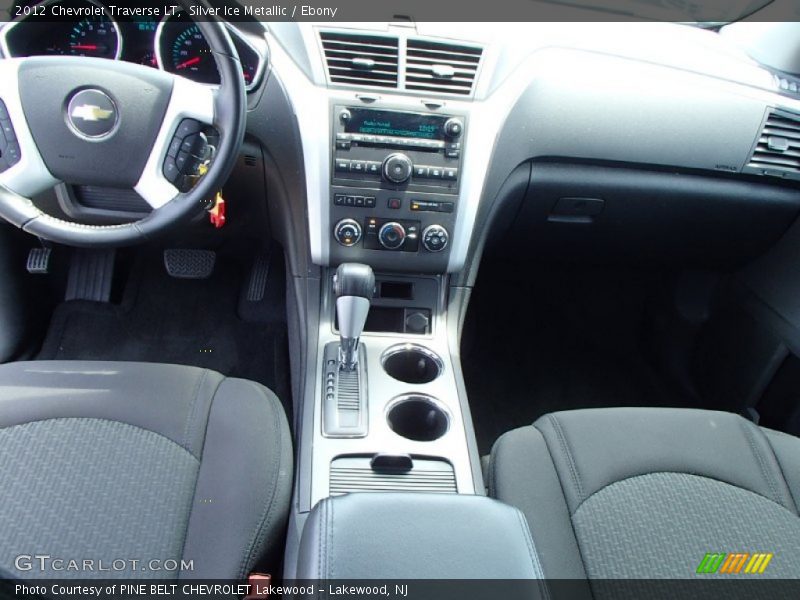 Silver Ice Metallic / Ebony 2012 Chevrolet Traverse LT