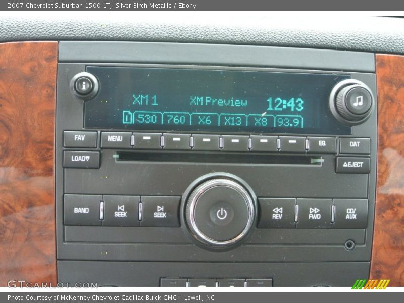 Silver Birch Metallic / Ebony 2007 Chevrolet Suburban 1500 LT
