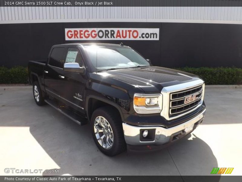 Onyx Black / Jet Black 2014 GMC Sierra 1500 SLT Crew Cab