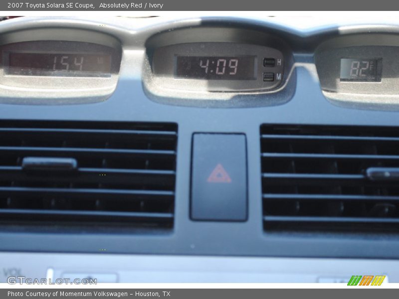 Absolutely Red / Ivory 2007 Toyota Solara SE Coupe