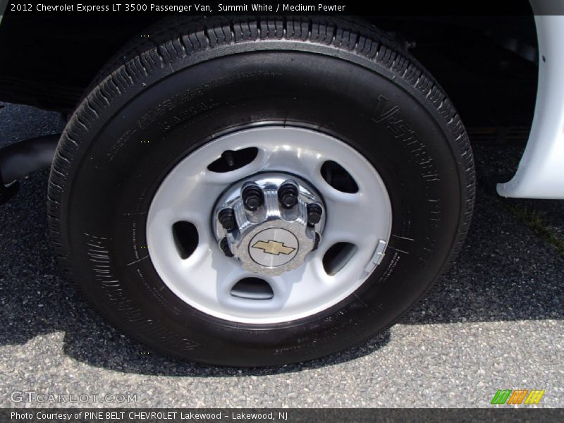  2012 Express LT 3500 Passenger Van Wheel