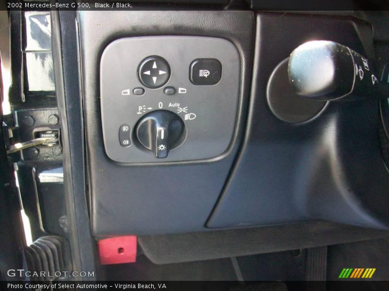 Black / Black 2002 Mercedes-Benz G 500