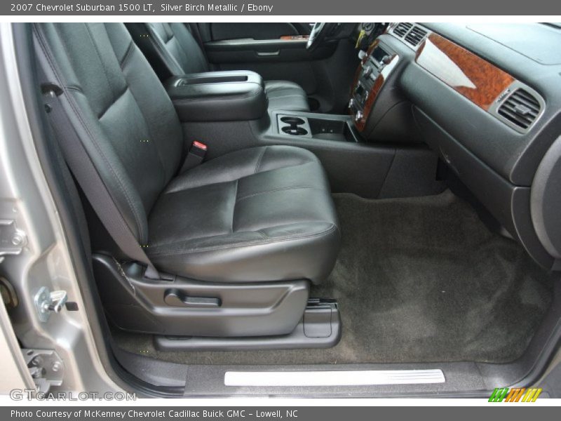 Silver Birch Metallic / Ebony 2007 Chevrolet Suburban 1500 LT