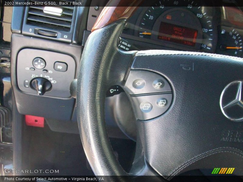 Black / Black 2002 Mercedes-Benz G 500