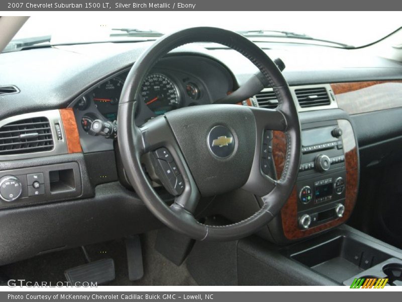 Silver Birch Metallic / Ebony 2007 Chevrolet Suburban 1500 LT