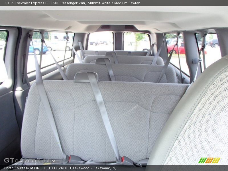 Summit White / Medium Pewter 2012 Chevrolet Express LT 3500 Passenger Van