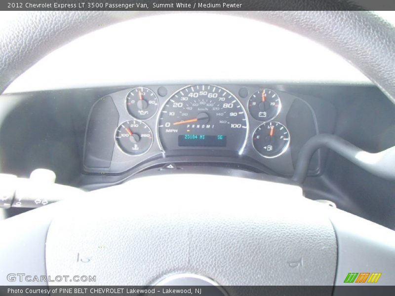 Summit White / Medium Pewter 2012 Chevrolet Express LT 3500 Passenger Van