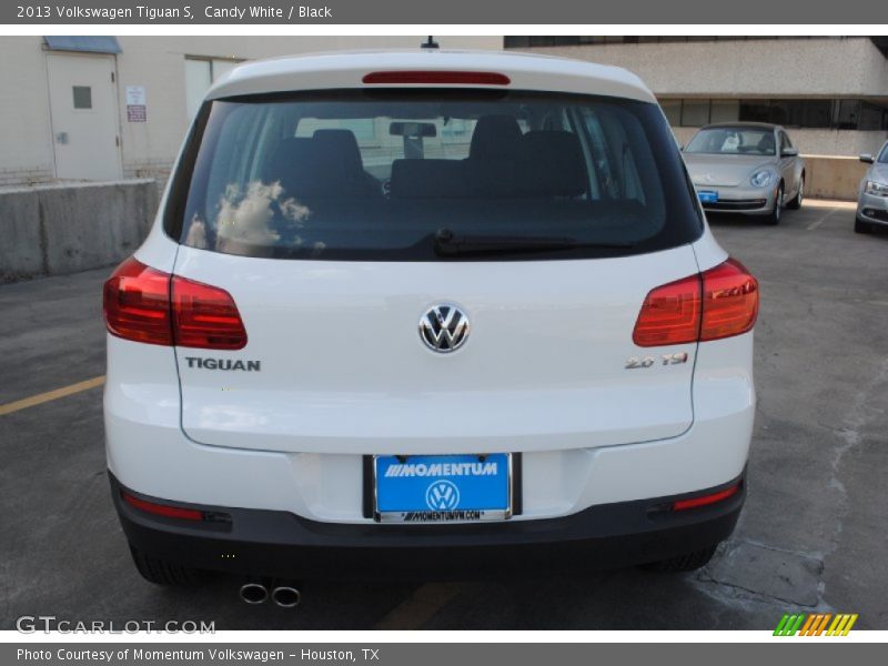 Candy White / Black 2013 Volkswagen Tiguan S
