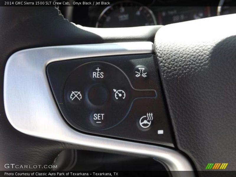 Controls of 2014 Sierra 1500 SLT Crew Cab