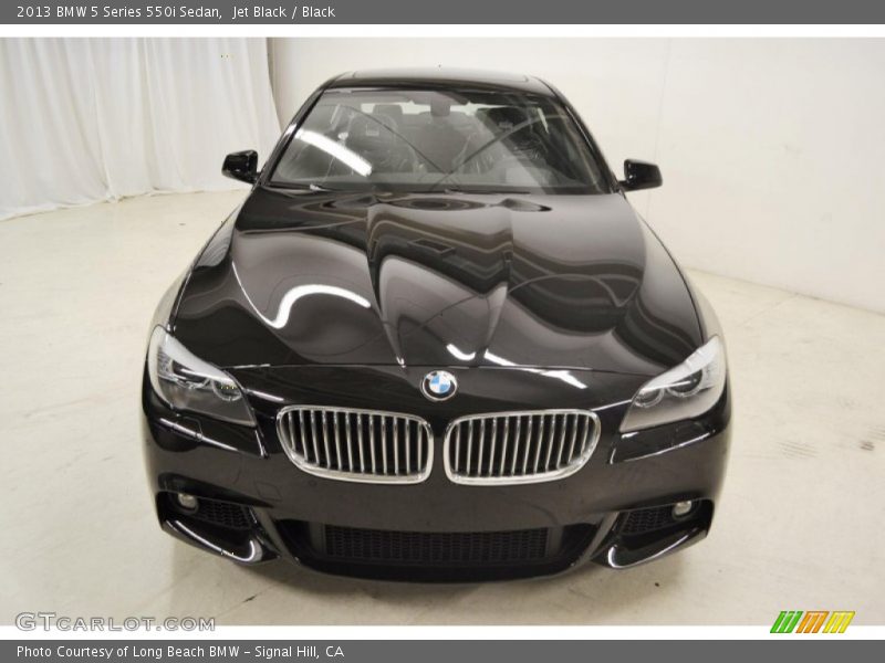 Jet Black / Black 2013 BMW 5 Series 550i Sedan