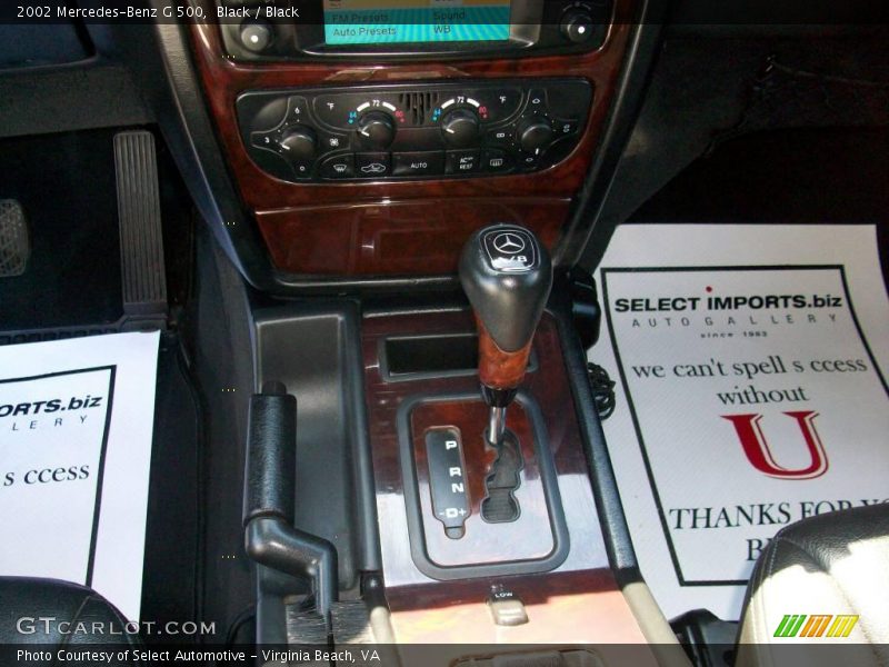 Black / Black 2002 Mercedes-Benz G 500