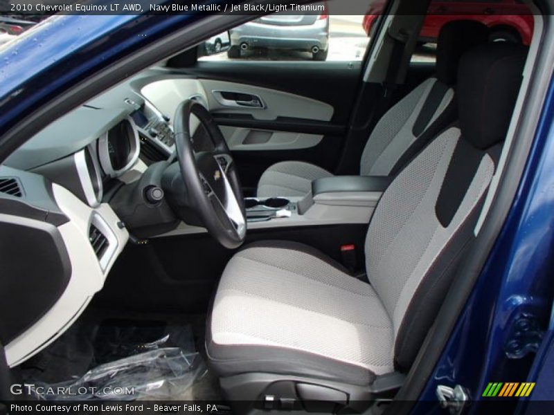 Front Seat of 2010 Equinox LT AWD