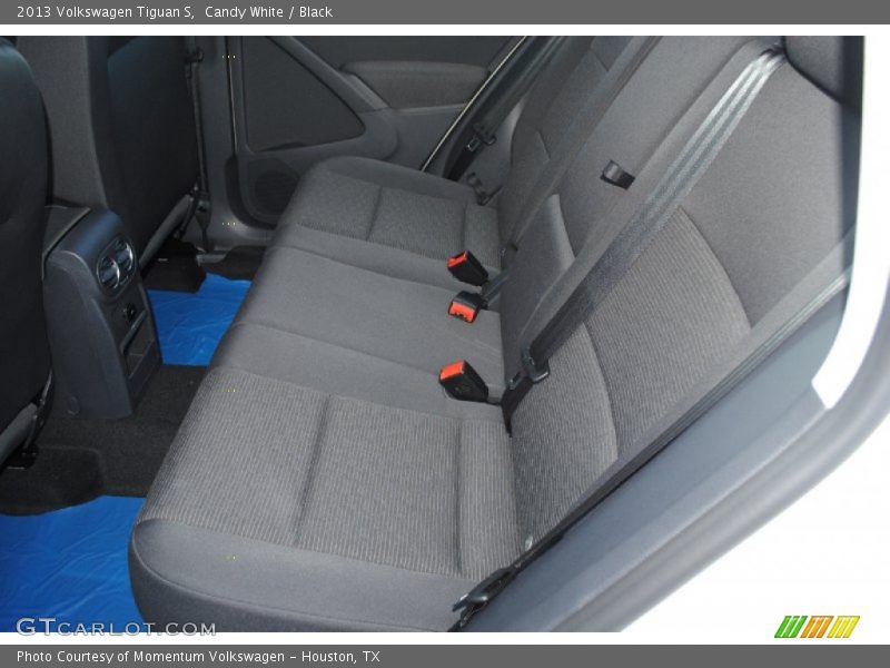 Candy White / Black 2013 Volkswagen Tiguan S
