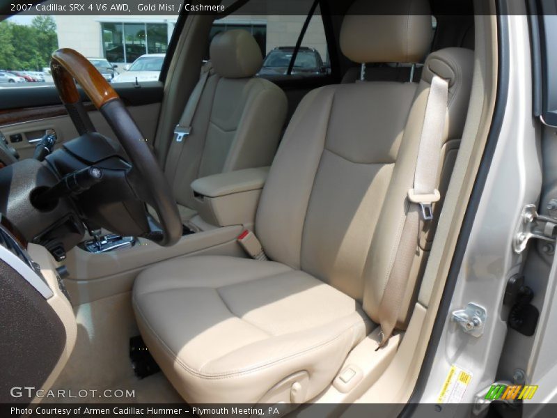 Gold Mist / Cashmere 2007 Cadillac SRX 4 V6 AWD