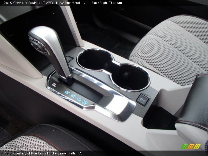 Navy Blue Metallic / Jet Black/Light Titanium 2010 Chevrolet Equinox LT AWD