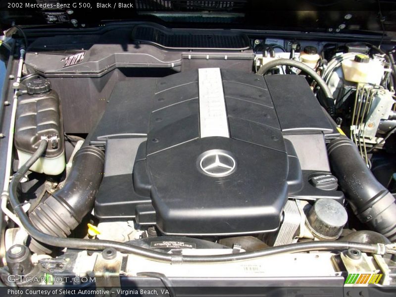 Black / Black 2002 Mercedes-Benz G 500