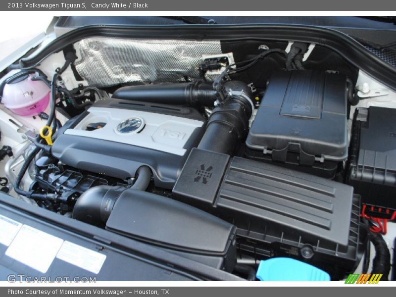 Candy White / Black 2013 Volkswagen Tiguan S