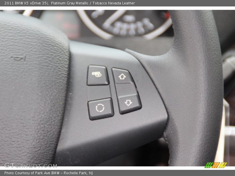 Platinum Gray Metallic / Tobacco Nevada Leather 2011 BMW X5 xDrive 35i