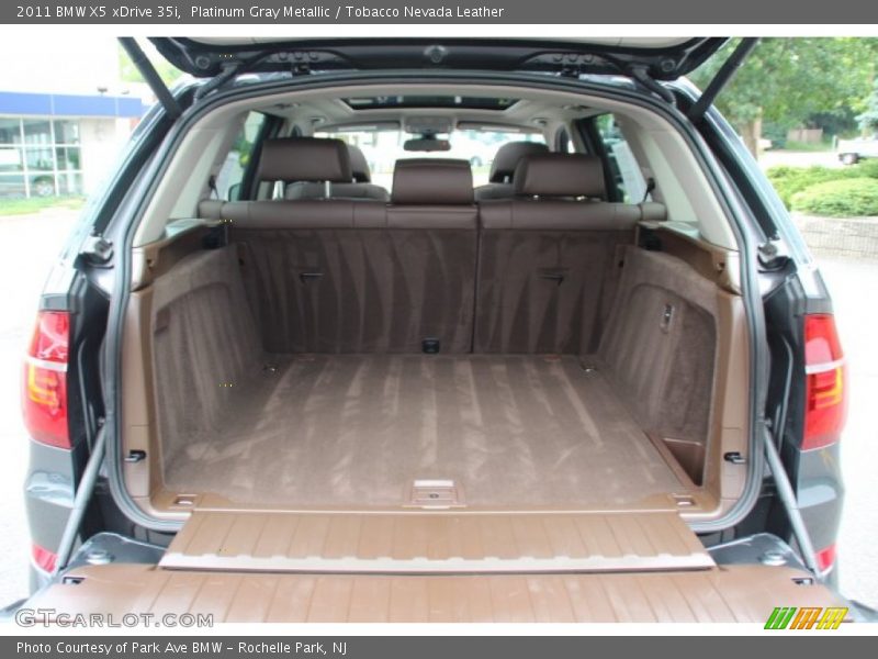 Platinum Gray Metallic / Tobacco Nevada Leather 2011 BMW X5 xDrive 35i