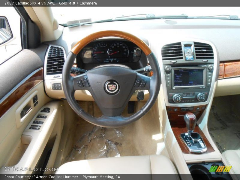 Gold Mist / Cashmere 2007 Cadillac SRX 4 V6 AWD