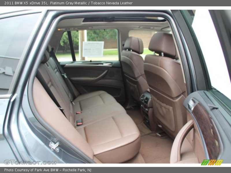 Platinum Gray Metallic / Tobacco Nevada Leather 2011 BMW X5 xDrive 35i