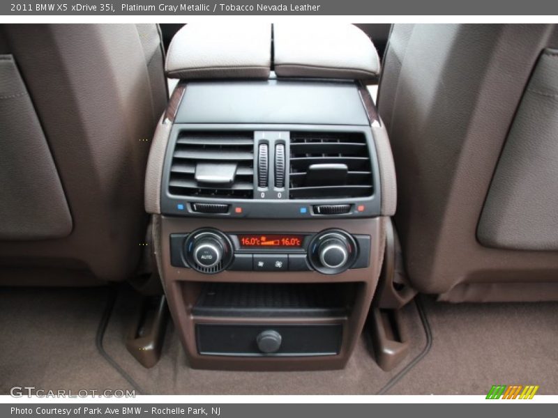 Platinum Gray Metallic / Tobacco Nevada Leather 2011 BMW X5 xDrive 35i