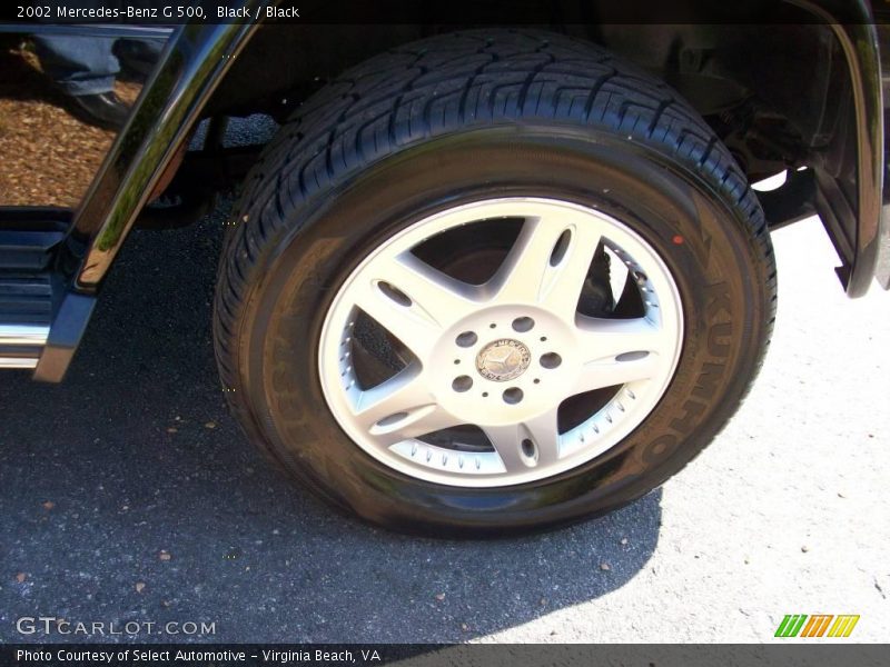Black / Black 2002 Mercedes-Benz G 500