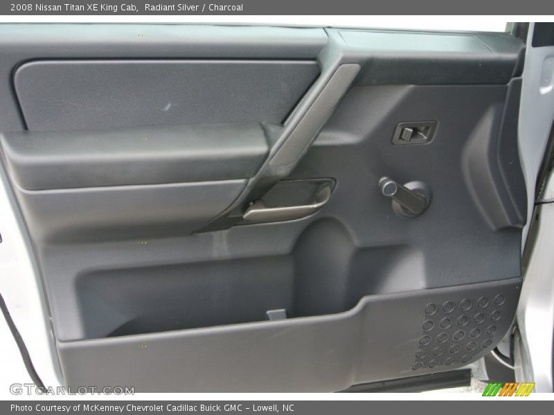 Radiant Silver / Charcoal 2008 Nissan Titan XE King Cab