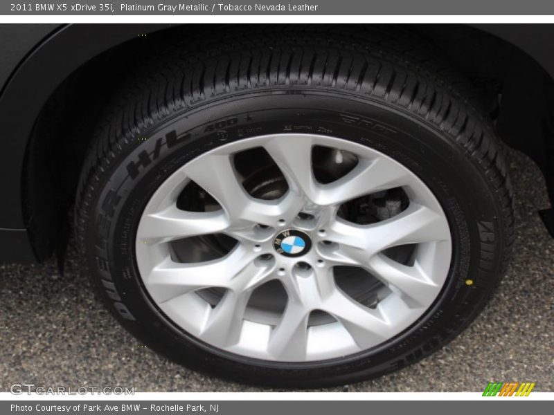 Platinum Gray Metallic / Tobacco Nevada Leather 2011 BMW X5 xDrive 35i
