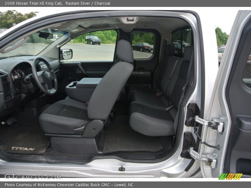 Radiant Silver / Charcoal 2008 Nissan Titan XE King Cab