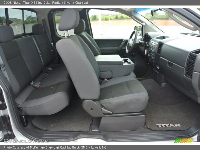 Radiant Silver / Charcoal 2008 Nissan Titan XE King Cab